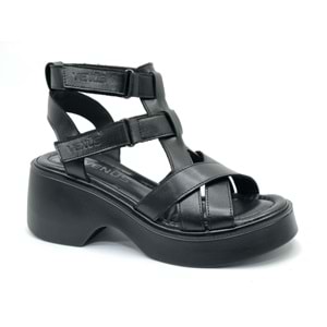 Venüs Sauron Hakiki Deri Comfort Ortopedik Kadın Sandalet