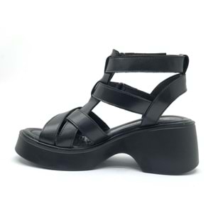 Venüs Sauron Hakiki Deri Comfort Ortopedik Kadın Sandalet