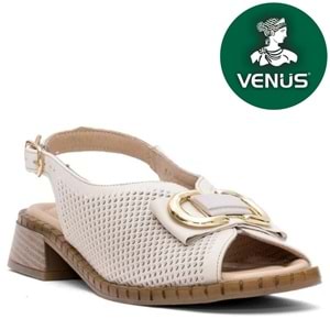 Venüs Fuggi Hakiki Deri Comfort Ortopedik Kadın Sandalet