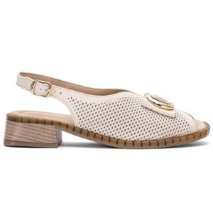 Venüs Fuggi Hakiki Deri Comfort Ortopedik Kadın Sandalet