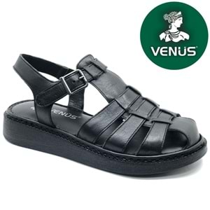 Venüs Yavanna Hakiki Deri Comfort Ortopedik Kadın Sandalet