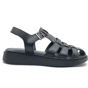 Venüs Yavanna Hakiki Deri Comfort Ortopedik Kadın Sandalet