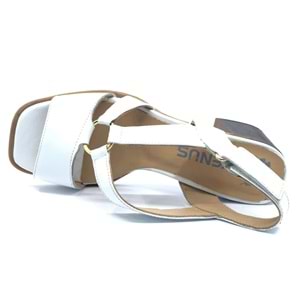 Venüs Merops Hakiki Deri Comfort Ortopedik Kadın Sandalet