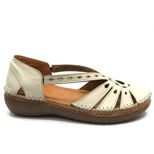 Venüs Sutnus Hakiki Deri Comfort Ortopedik Kadın Sandalet