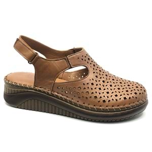 Venüs Vingo Hakiki Deri Comfort Ortopedik Kadın Sandalet