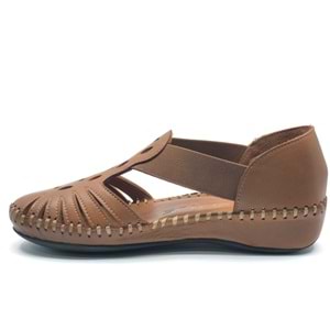 Venüs Galantus Hakiki Deri Comfort Ortopedik Kadın Sandalet