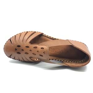 Venüs Galantus Hakiki Deri Comfort Ortopedik Kadın Sandalet