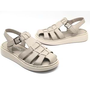 Venüs Yavanna Hakiki Deri Comfort Ortopedik Kadın Sandalet