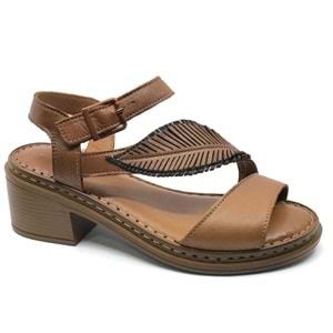 Venüs Mistae Hakiki Deri Comfort Ortopedik Kadın Sandalet
