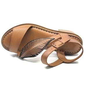 Venüs Mistae Hakiki Deri Comfort Ortopedik Kadın Sandalet