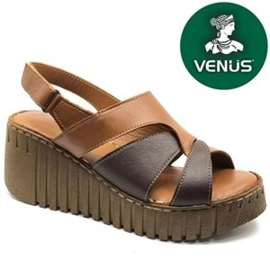 Venüs Morgen Hakiki Deri Comfort Ortopedik Kadın Sandalet