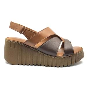 Venüs Morgen Hakiki Deri Comfort Ortopedik Kadın Sandalet