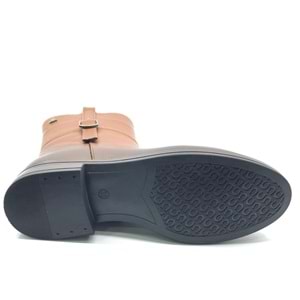 Venüs Harmany Hakiki Deri Düz Kaymaz Taban Ortopedik Kadın Bot