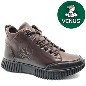 Venüs Rtew Hakiki Deri Düz Kaymaz Taban Ortopedik Kadın Bot