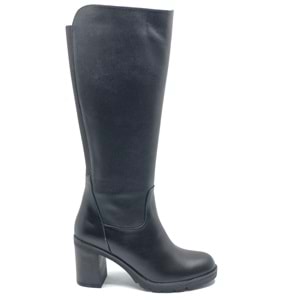 Venüs Jabuka Hakiki Deri Ortopedik Topuklu Kadın Çizme