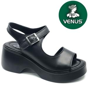 Venüs Buzzard Hakiki Deri Comfort Ortopedik Kadın Sandalet