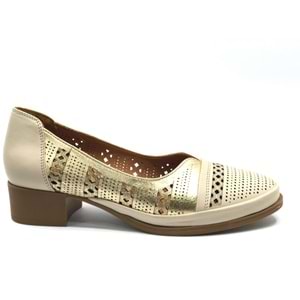 Venüs Sparrow Hakiki Deri Kadın Topuklu Ayakkabı