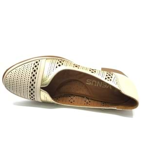 Venüs Sparrow Hakiki Deri Kadın Topuklu Ayakkabı