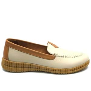 Venüs Emdidona Hakiki Deri Ortopedik Kadın Casual Babet Ayakkabı