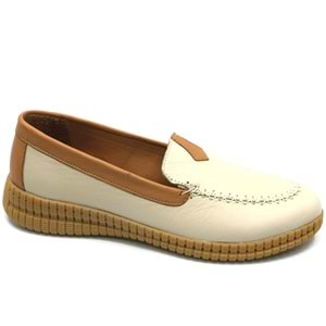 Venüs Emdidona Hakiki Deri Ortopedik Kadın Casual Babet Ayakkabı