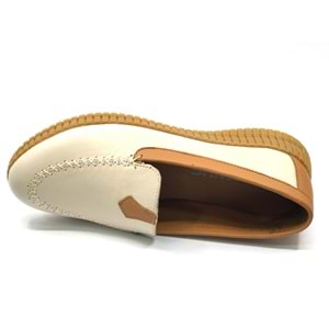 Venüs Emdidona Hakiki Deri Ortopedik Kadın Casual Babet Ayakkabı