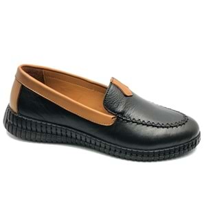 Venüs Emdidona Hakiki Deri Ortopedik Kadın Casual Babet Ayakkabı