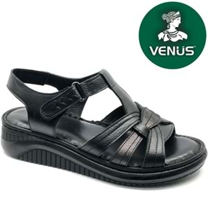 Venüs Andirigulle Hakiki Deri Comfort Ortopedik Kadın Sandalet