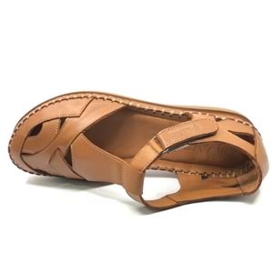 Venüs Omelo Hakiki Deri Comfort Ortopedik Kadın Sandalet