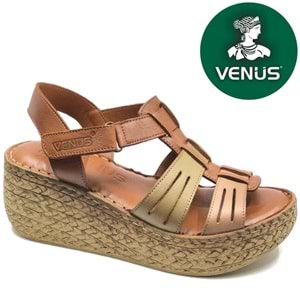 Venüs Tenrag Hakiki Deri Comfort Ortopedik Kadın Sandalet
