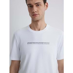 Mavi M0612647-620 Mavi Black Baskılı Tişört Erkek T-Shirt