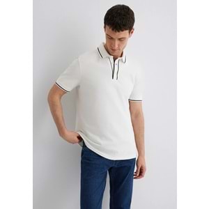 Mavi M0612648-70057 Yaka Detaylı Erkek Polo Yaka Tişört Erkek Tişort