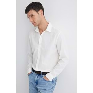 Mavi M0211623-70057 Çizgili Gömlek Regular Fit Erkek Gömlek