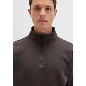 Mavi 0S10278-70219 Basic Yarım Fermuarlı Sweatshirt