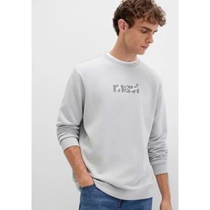 Mavi M0S10402-70075 Logo Baskılı Erkek Sweatshirt
