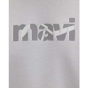 Mavi M0S10402-70075 Logo Baskılı Erkek Sweatshirt