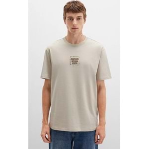 Mavi 0612837-70039 Baskılı Baskılı Tişört Erkek T-Shirt