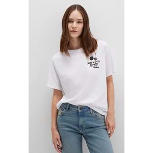 Mavi M1613484-620 Baskılı T-Shirt Kadın Tişört