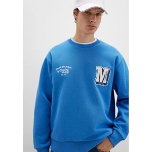 Mavi 0S10492-81330 M Logo Nakış Detaylı Erkek Sweatshirt