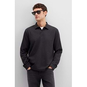 Mavi 0613041-80024 Uzun Kollu İnterlok Tişört Erkek T-Shirt