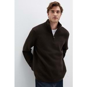 Mavi M0710380-89103 Half Zip Kazak Yarım Fermuarlı Erkek Sweatshirt