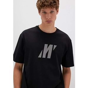 Mavi M0613092-900 Mavi Pro Logo Reflektör Detaylı Tişört Erkek T-Shirt