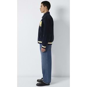Mavi M0110765-70490 M Nakış Detaylı Ceket Loose Fit Erkek Ceket