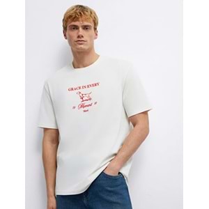 Mavi M0613159-70057 Grace In Every Nakışlı Tişört Erkek T-Shirt