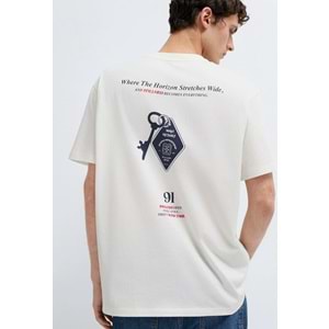 Mavi M0613160-70057 Mavi Resort Baskılı Tişört Erkek T-Shirt