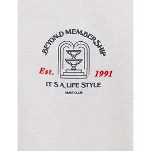 Mavi M0613160-70057 Mavi Resort Baskılı Tişört Erkek T-Shirt