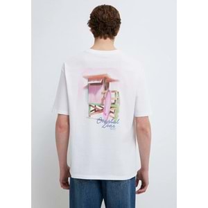 Mavi M0613290-620 Baskılı Tişört Erkek T-Shirt