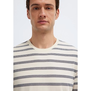 Mavi M0613336-70057 Çizgili Tişört Erkek T-Shirt