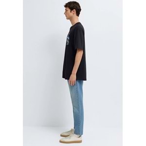 Mavi M0613391-900 Mavi Baskılı Tişört Erkek T-Shirt