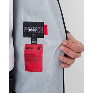 Mavi M0110853-71379 Mavi Pro-Tech Su İtici Kapüşonlu Erkek Mont