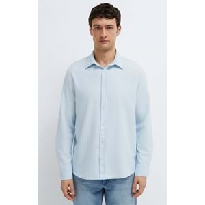Mavi M0211967-91540 Çizgili Gömlek Regular Fit Erkek Gömlek